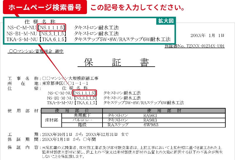 検索方法